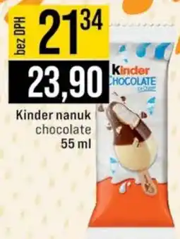 Jip Kinder nanuk chocolate nabídka