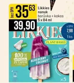 Jip Likkies nanuk borůvka + kokos nabídka
