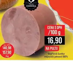 Jip Vepřová šunka nejvyšší jakosti 90% nabídka