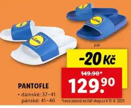 Lidl Pantofle nabídka