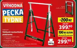 Lidl PARKSIDE Výškově nastavitelný podstavec nabídka