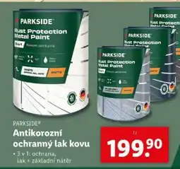 Lidl PARKSIDE Antikorozní ochranný lak kovu nabídka
