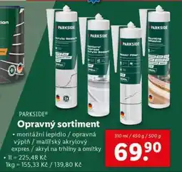 Lidl PARKSIDE Opravný sortiment nabídka