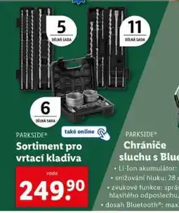 Lidl PARKSIDE Sortiment pro vrtací kladiva nabídka