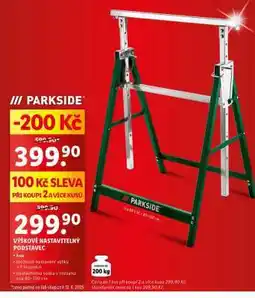 Lidl PARKSIDE Výškově nastavitelný podstavec nabídka