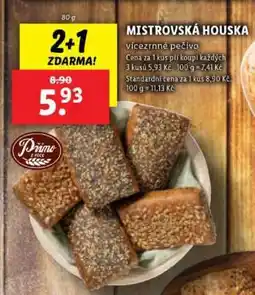 Lidl Mistrovská houska nabídka