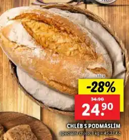 Lidl Chléb s podmáslím nabídka