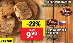 Lidl SRBSKÁ KOSTKA SE SÝREM nabídka