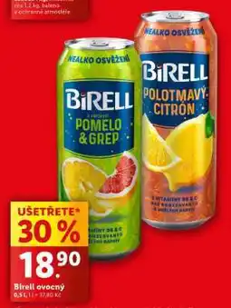 Lidl Birell ovocný nabídka