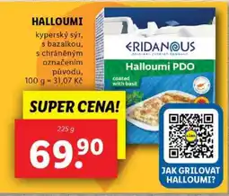 Lidl ERIDANOUS Halloumi PDO nabídka