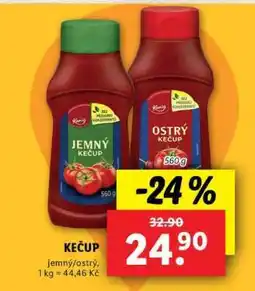Lidl Kečup nabídka