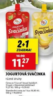 Lidl Jogurtová svačinka nabídka