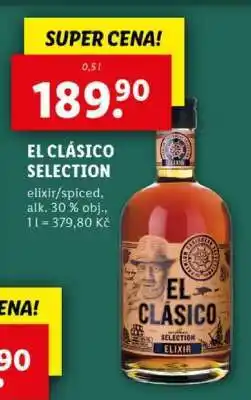 Lidl EL CLÁSICO SELECTION nabídka