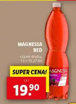 Lidl Magnesia red nabídka