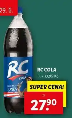 Lidl RC cola nabídka