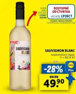 Lidl Sauvignon blanc nabídka