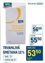 Makro Trvanlivá smetana 12 % nabídka