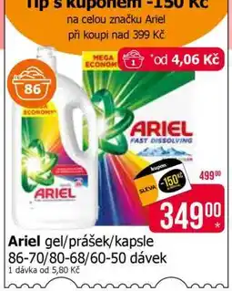 Teta Ariel gel prášek kapsle nabídka