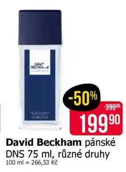 Teta David Beckham pánské DNS 75 ml nabídka