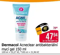 Teta Dermacol Acneclear antibakteriální mycí gel 150 ml nabídka