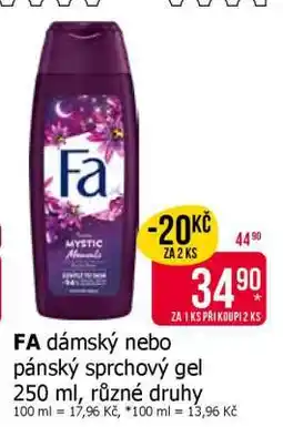 Teta Fa dámský nebo pánský sprchový gel nabídka