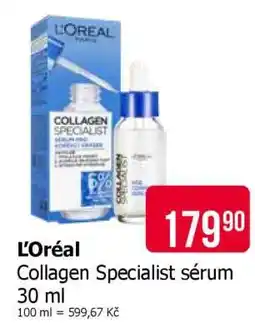 Teta L'Oréal Collagen Specialist sérum 30 ml nabídka
