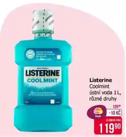 Teta Listerine Coolmint nabídka