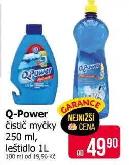 Teta Q-Power čistič myčky 250 ml, leštidlo 1L nabídka