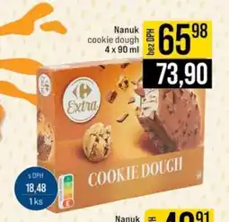 Jip Nanuk cookie dough nabídka