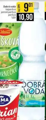 Jip Dobrá voda neperlivá jemně perlivá perlivá 1,5 l nabídka