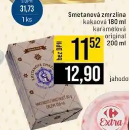 Jip Smetanová zmrzlina nabídka