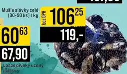 Jip Mušle slávky celé (30-50 ks) 1 kg nabídka