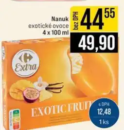 Jip Nanuk exotické ovoce nabídka