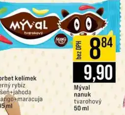 Jip Mýval nanuk tvarohový nabídka