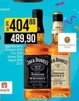 Jip Jack Daniel‘s nabídka