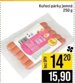 Jip Kuřecí párky jemné nabídka