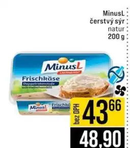 Jip MinusL čerstvý sýr nabídka