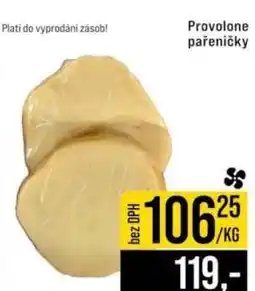 Jip Provolone pařeničky nabídka