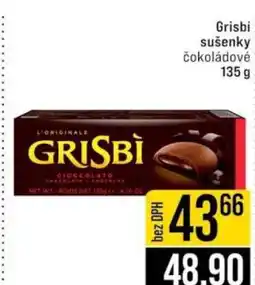 Jip Grisbi sušenky čokoládové nabídka