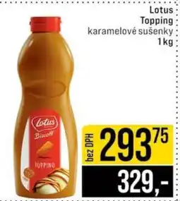 Jip Lotus Topping nabídka