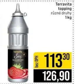 Jip Terravita topping nabídka