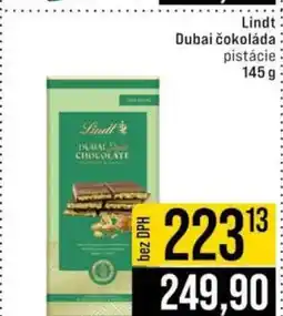 Jip Lindt Dubai čokoláda nabídka