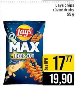 Jip Lays chips nabídka