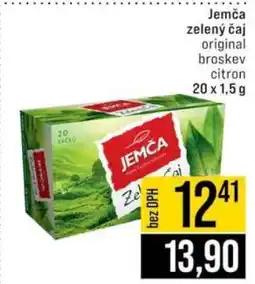 Jip Jemča Zelený čaj nabídka