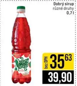 Jip Dobrý Sirup nabídka