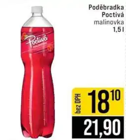 Jip Poděbradka Poctivá malinovka nabídka