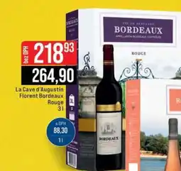 Jip La Cave d'Augustin Florent Bordeaux Rouge 3 l nabídka
