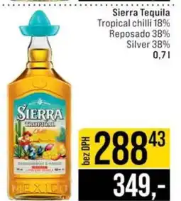 Jip Sierra Tequila nabídka