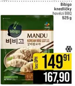 Jip Bibigo knedlíčky hovězí BBQ nabídka