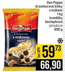 Jip Don Peppe bramborové šišky s mákem nabídka